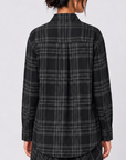 Marianne Top (Black Plaid)