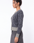 Mabel Cardigan (Grey Navy)