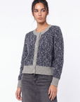 Mabel Cardigan (Grey Navy)