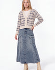 Miro Cardigan (White Blue)