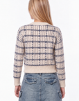 Miro Cardigan (White Blue)