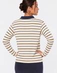 Bennie Top (Ivory Navy)