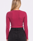 Lorna Top (Raspberry)