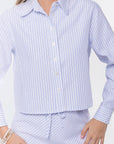 Anita Top (Blue Stripe)