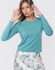 Ingrid Top (Light Teal Green)