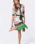 Elma Dress (Ivory Green)