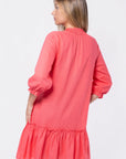 Clio Dress 37" (Pink)