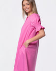 Taya Dress 37" (Pink)
