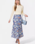 Natalia Skirt (Blue/Yellow)
