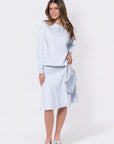 Karla Skirt 23" (Light Blue)