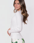 Moss Cardigan (White)