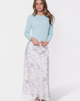 Lisa Skirt (White Flower)