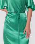 Juniper Dress (Green Solid)