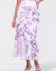Zella Skirt (Pink Flower)