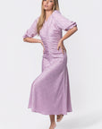 Audrey Dress Short Sleeve (Light Lavender)