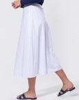 Dakota Skirt (White Solid)