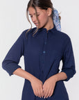 Bonnie Dress 42" (Navy)