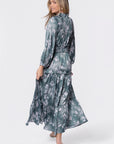 Leslie Dress (Green Pattern)