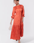 Valentina Dress (Orange)