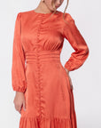 Valentina Dress (Orange)