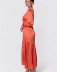 Valentina Dress (Orange)