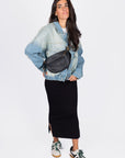 Oversized Denim Jacket (Blue)