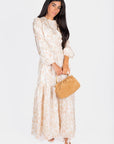 Valentina Dress (Beige)
