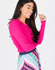 BAILEY TOP (MAGENTA)