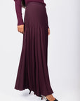 Astra Skirt (Burgundy)