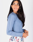 Claire Top (Blue)