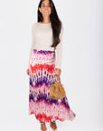 Sylvie Skirt (Purple Multi)