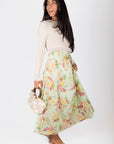 Dakota Skirt (Light Green Ground)