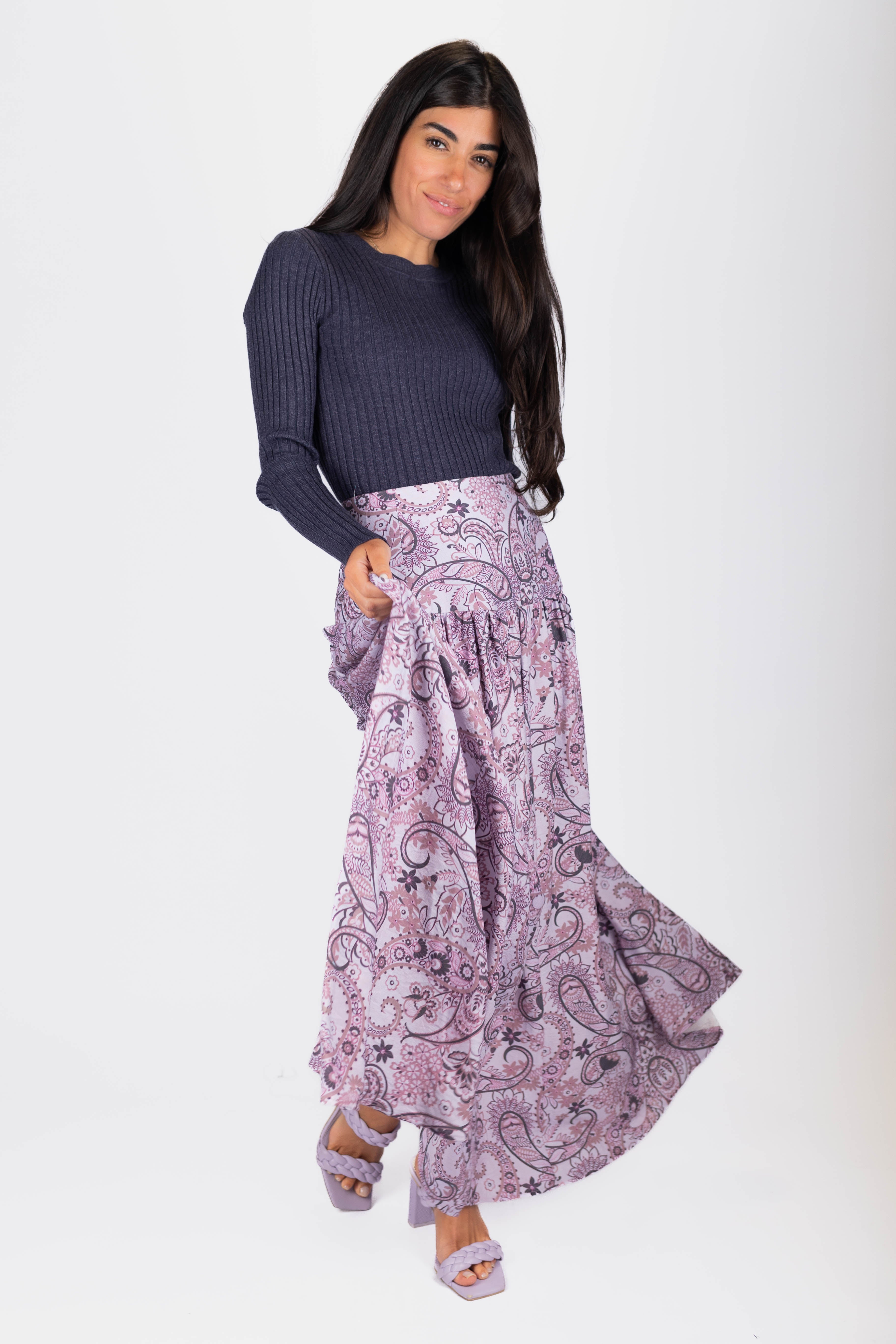 Tansy Skirt (Lavender) – Yakira Bella