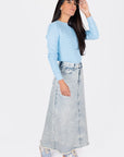 Paige Top (Pastel Blue)