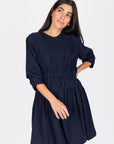JAZLYN DRESS 36" (NAVY)