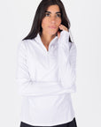 Excel Half Zip (White)