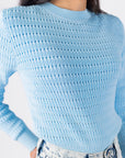 Paige Top (Pastel Blue)