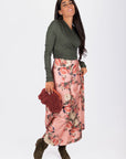 Dakota Skirt (Pink Ground)