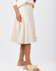 Karla Skirt 25" (Light Yellow)