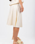 Karla Skirt 25" (Light Yellow)