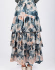Suri Skirt (Ivory/Green)