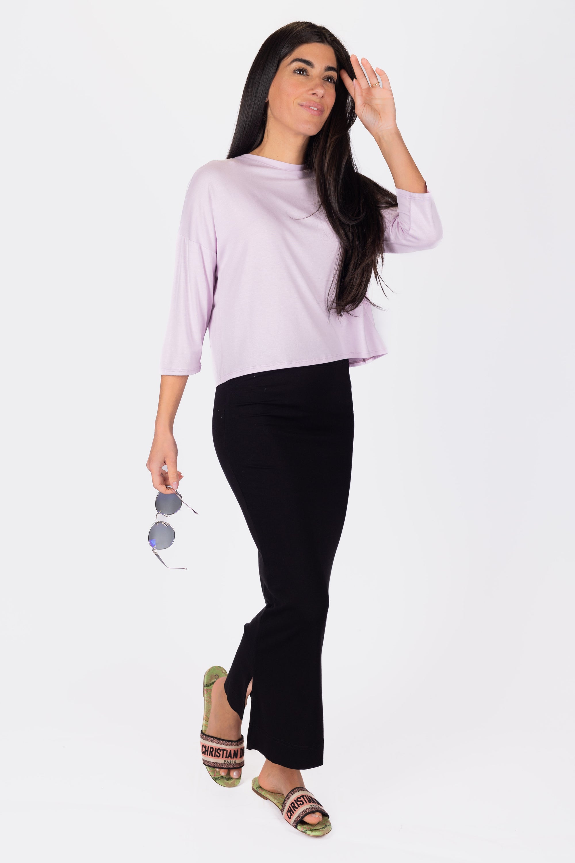 Heidi Skirt- Maxi (Black)