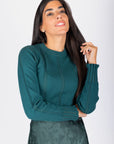 Claire Top (Teal Green)