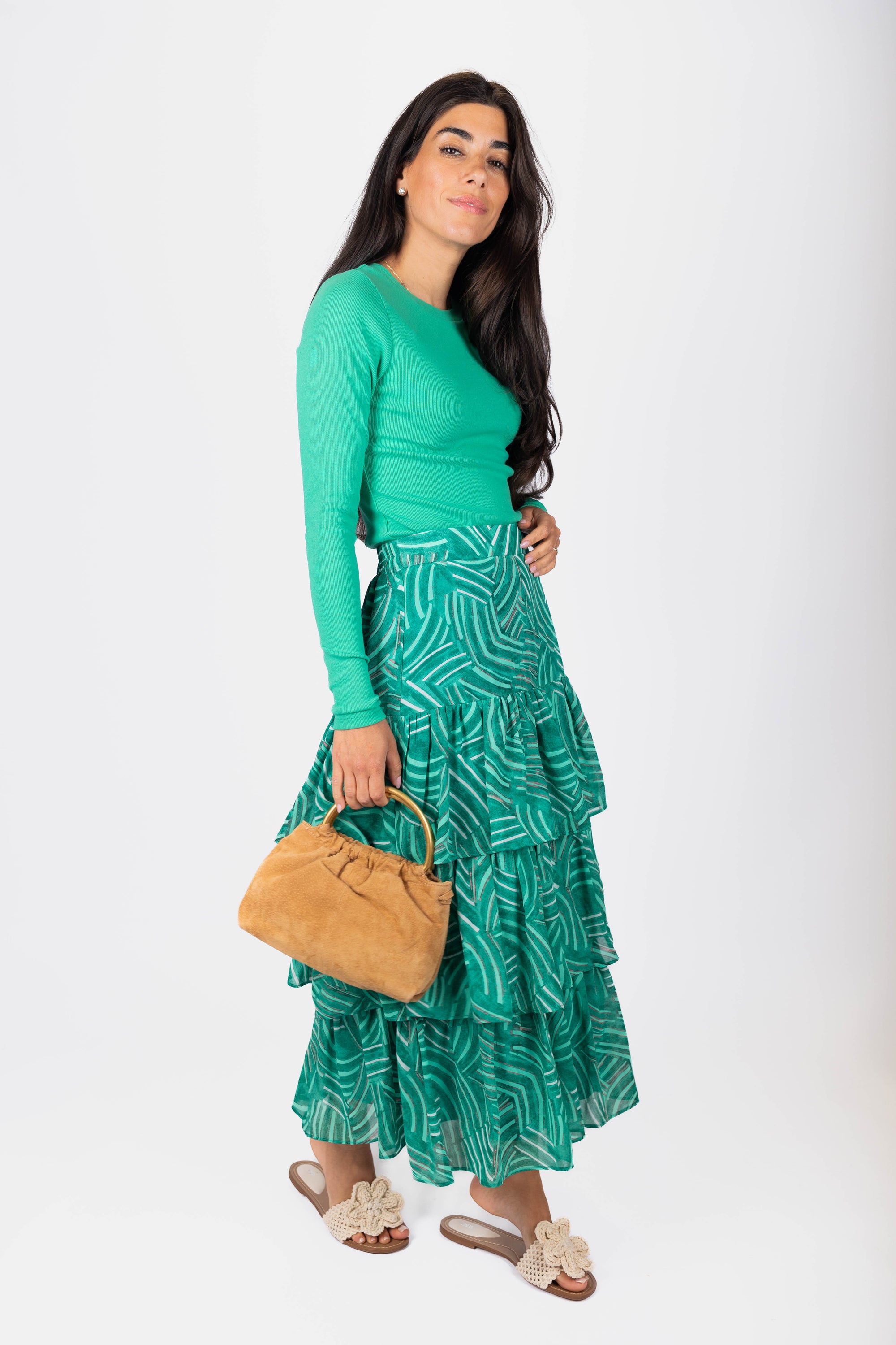 Dina Top (Light Green)