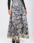 Josephine Skirt (Navy Pattern)