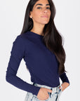 Romi Top Long Sleeve (Navy)