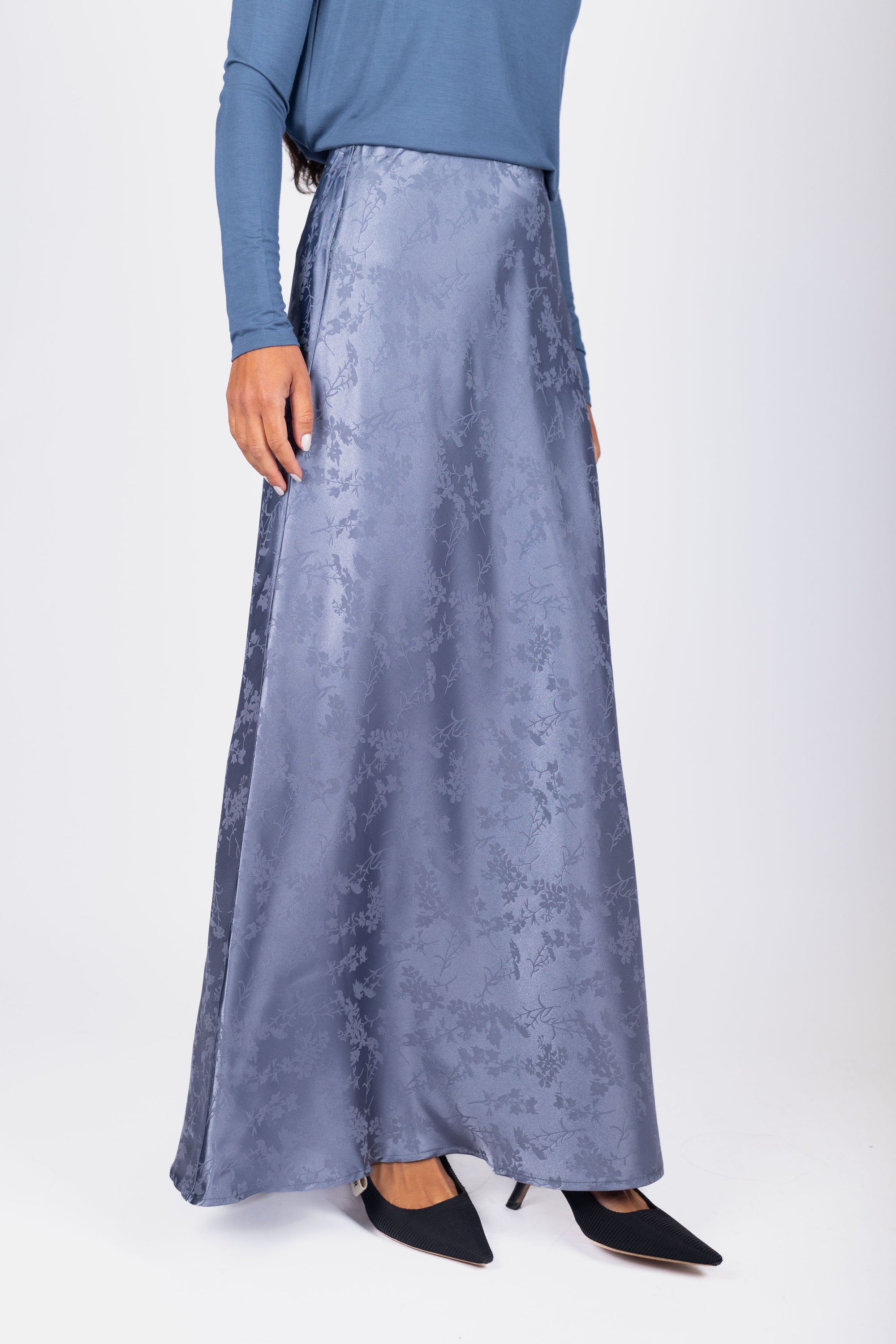 Lisa Skirt (Blue/Grey)