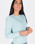 PAIGE TOP (LIGHT AQUA)