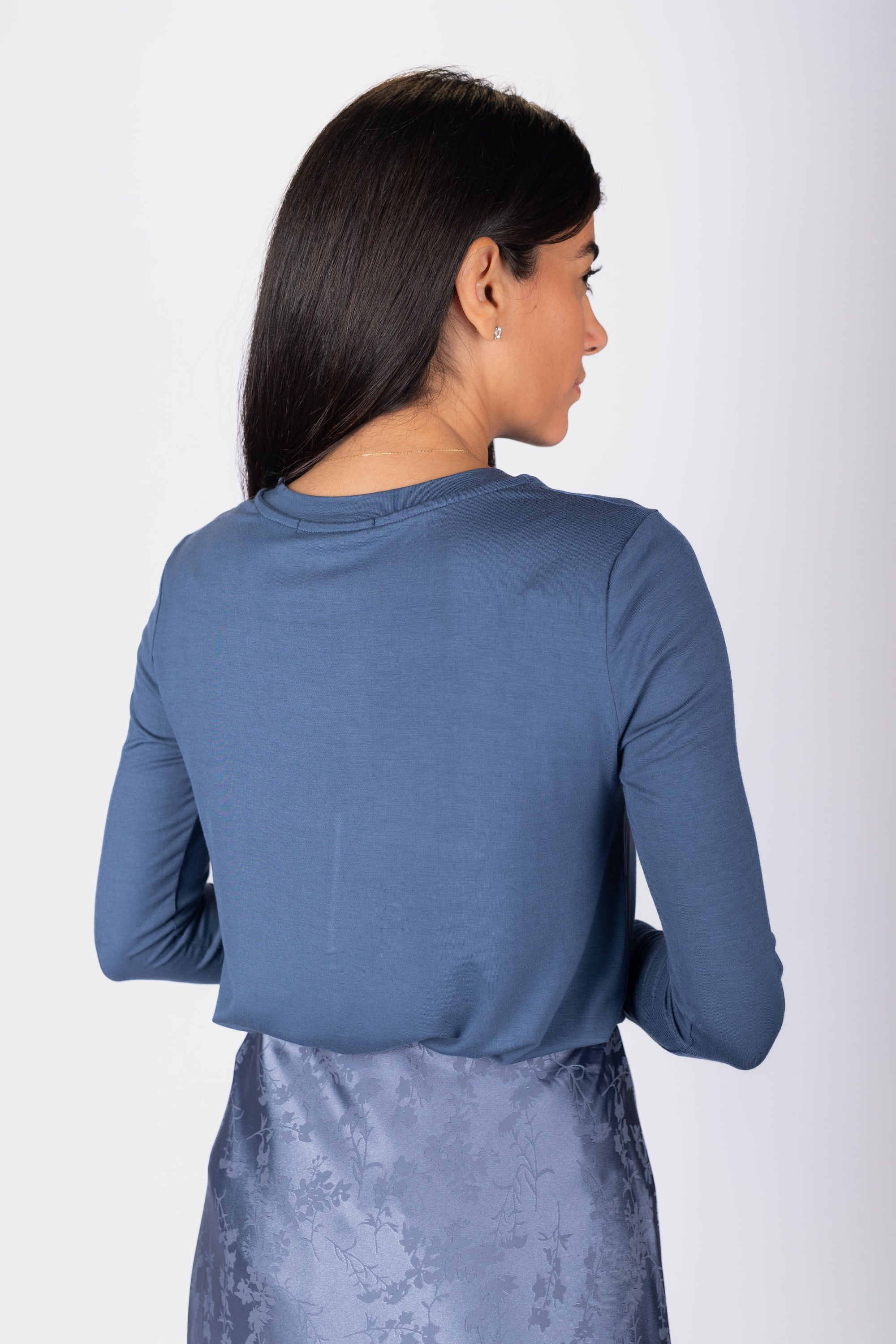 Phoebe Tee (Deep Navy)