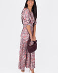 AUDREY DRESS (PINK PAISLEY)